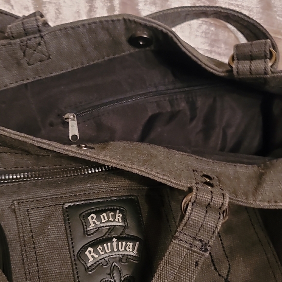 Rock Revival Black Men's Bag - Picture 5 of 8